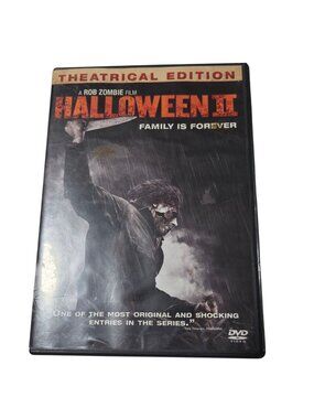 Halloween II Theatrical Edition DVD Rob Zombie Horror Movie R Rated 2009